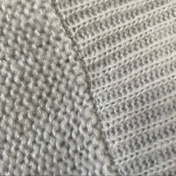 Anthropologie Wooden Ships Silver Grey Open Front Cardigan Sweater with Pockets - Picture 7 of 14